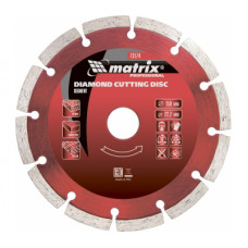Диск алмазный 180x22 Matrix 73175 (сегментный сухой рез)