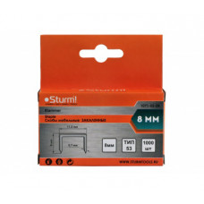 Скобы 8мм Sturm 1071-02-08
